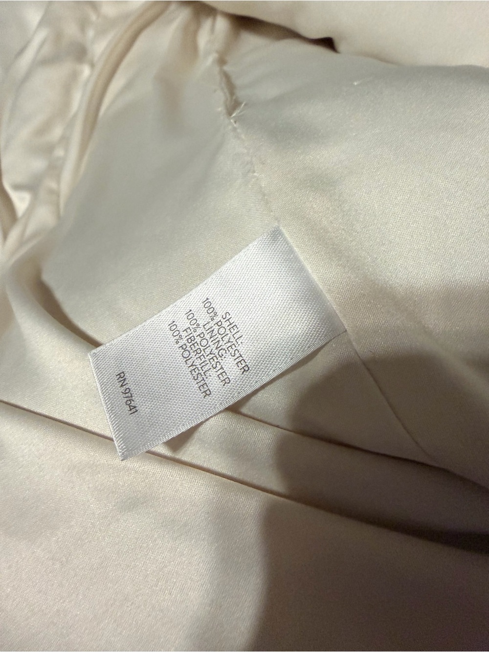 J. Jill Soft Cream Quilted Vest - Picture 3 of 5